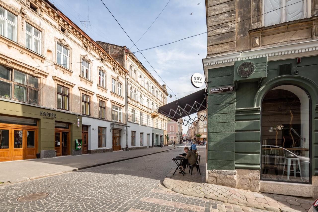 Apartment On Yana Zhizhky Lviv Luaran gambar